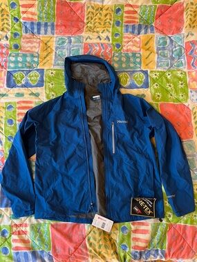 Marmot Blue Sapphire Minimalist Hooded Jacket